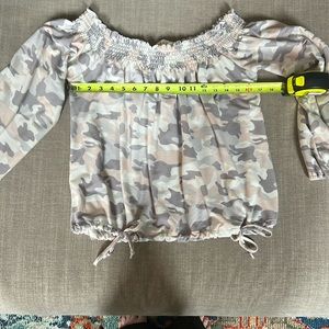 Vintage Havana Camouflage Top Size Small S (will fit medium too).